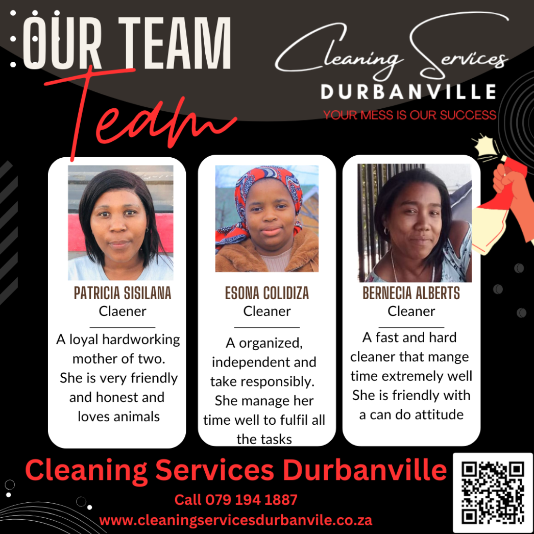 Cleaner working for Cleaning Services Durbanville