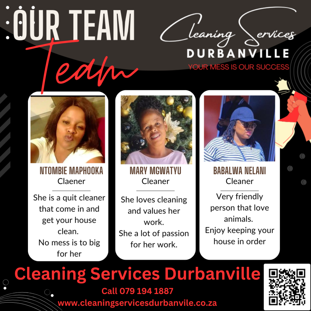 Cleaner working for Cleaning Services Durbanville